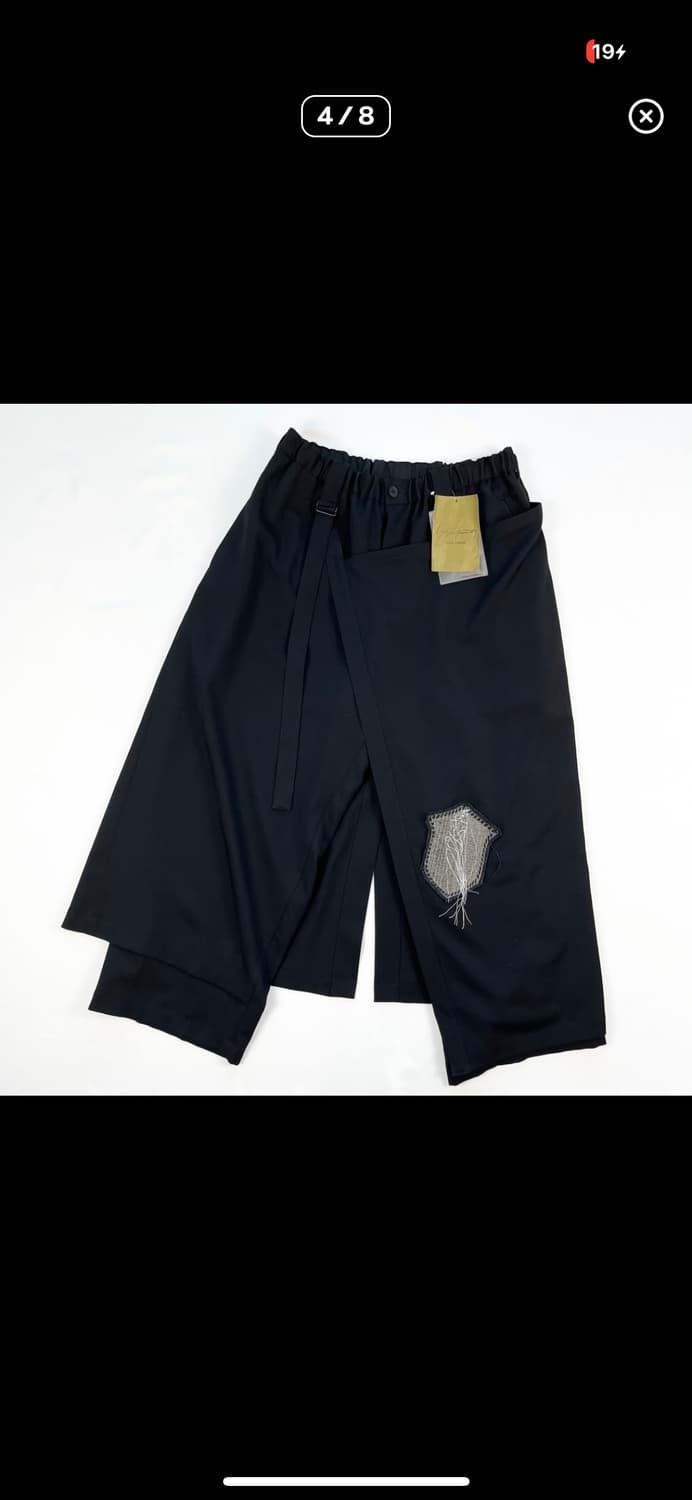 요지야마모토 뿌르옴므 랩 팬츠 (구해요) 상품이미지2