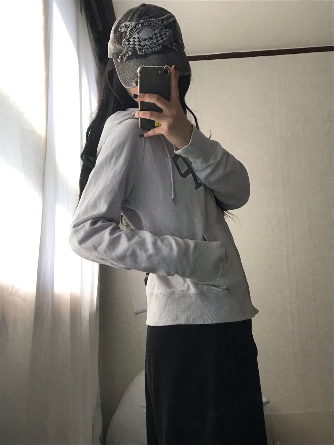 갭 연그레이 후드집업 상품이미지4