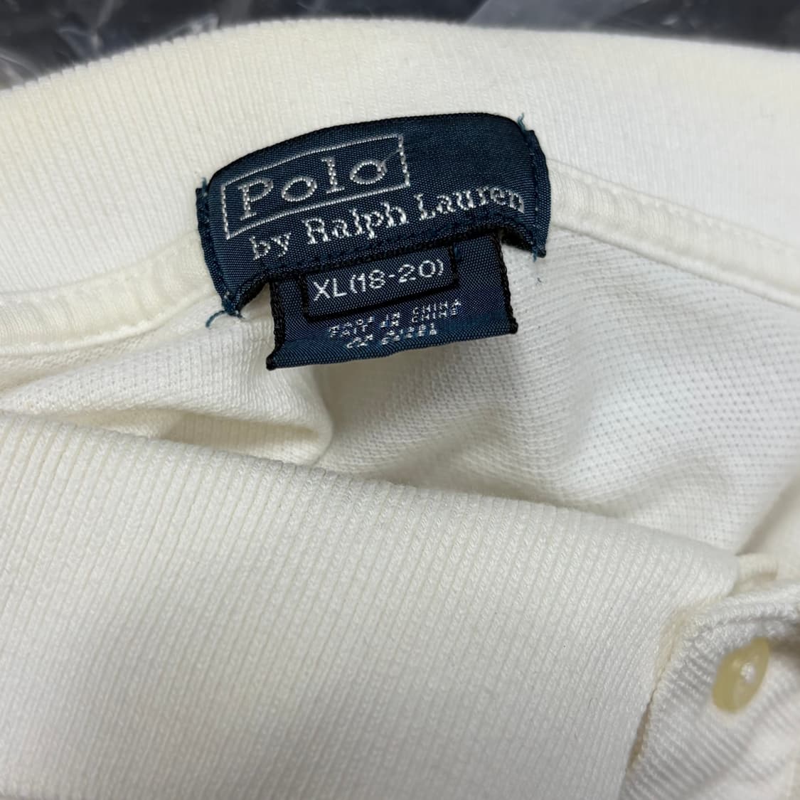 폴로 빅포니 화이트 치프키프 형광 딱붙 반팔 카라 티셔츠 키즈 XL 상품이미지9