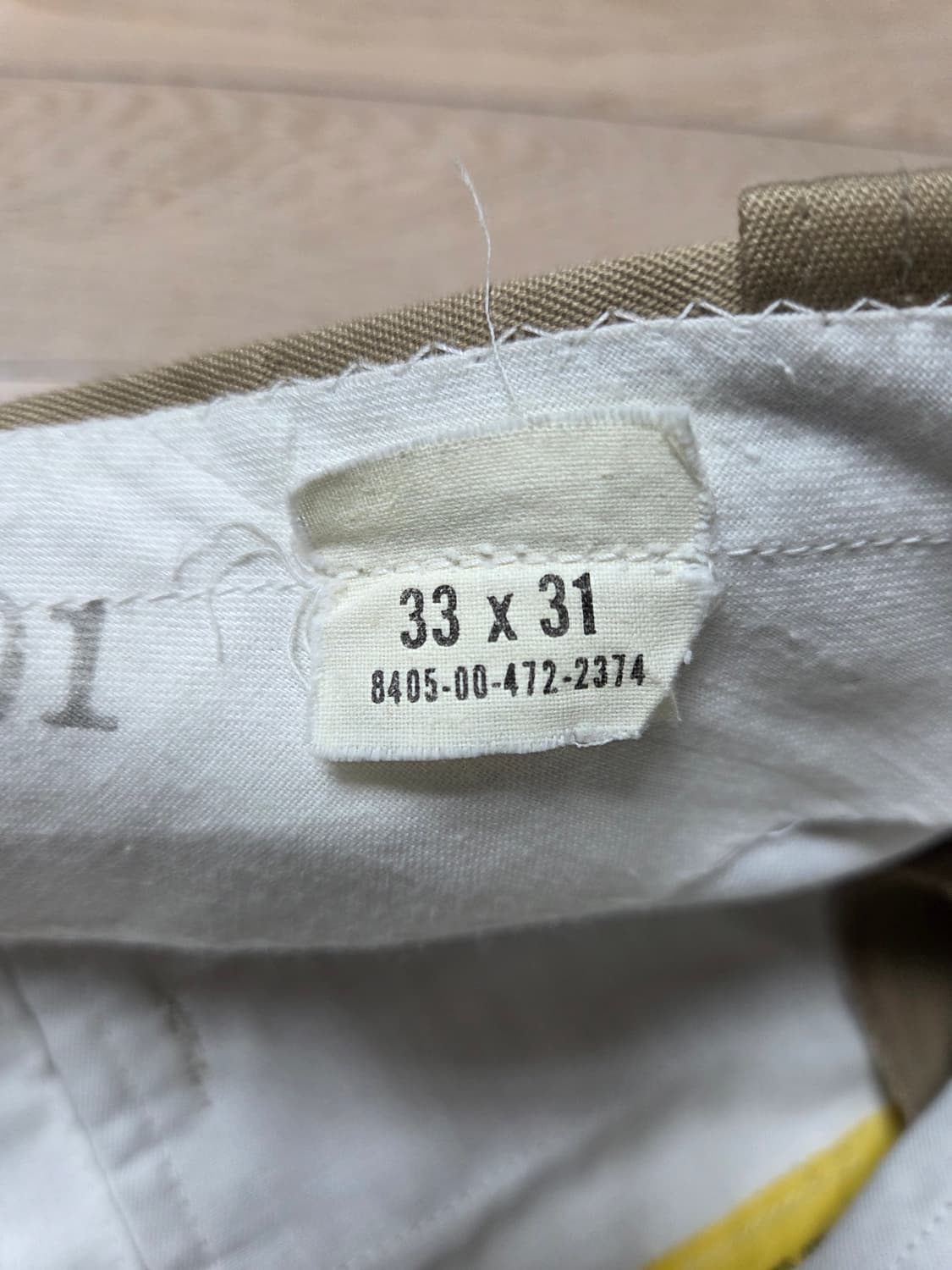 미군 77년도 오피스 팬츠 WINFIELD MFG. CO., INC. 상품이미지5