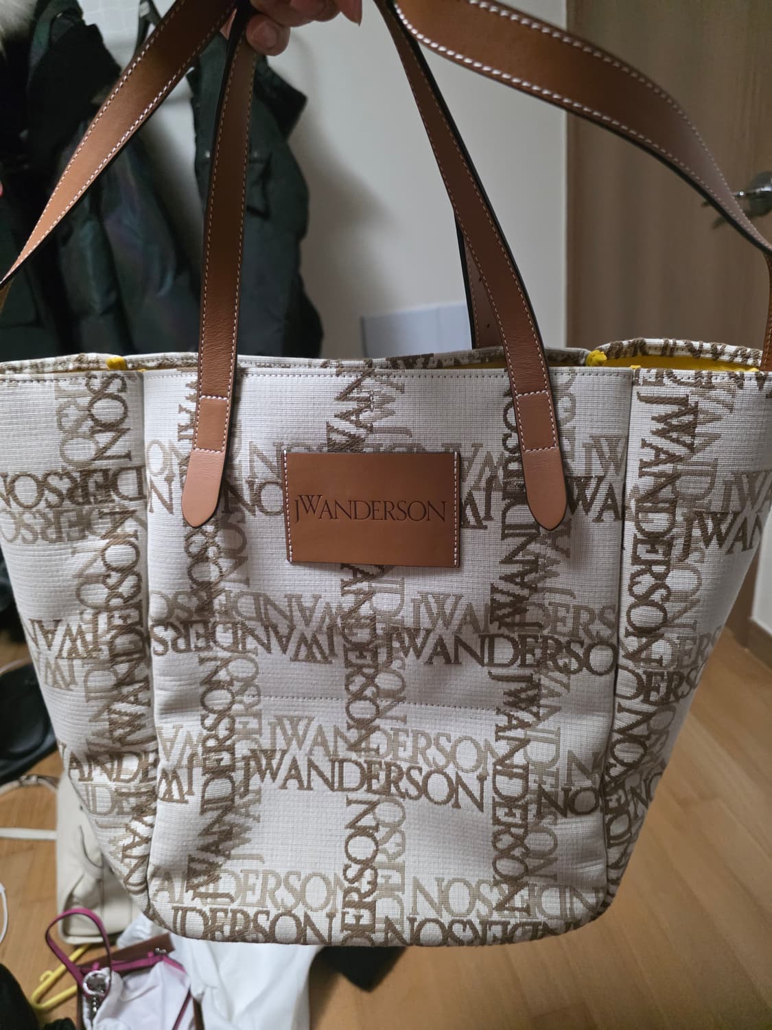 새 상품 JW앤더슨 여성용 토트백 상품이미지4