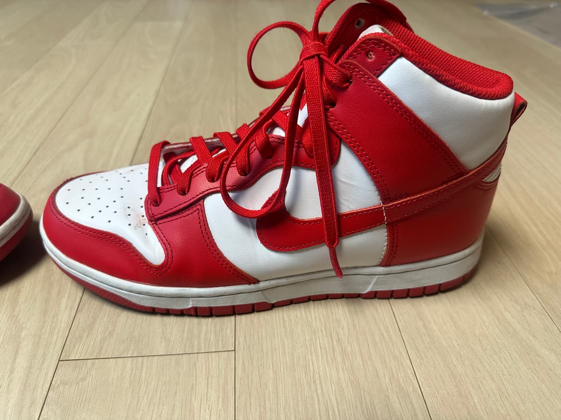 나이키 덩크하이 레드 260 상품이미지3