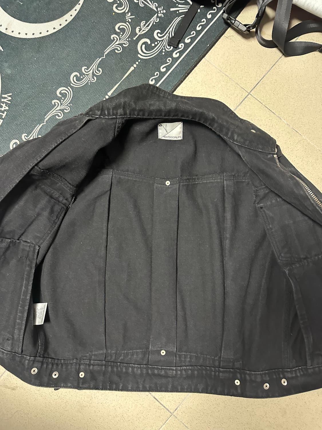 넥스트도어립스 2nd코팅 트러커 자켓 상품이미지3