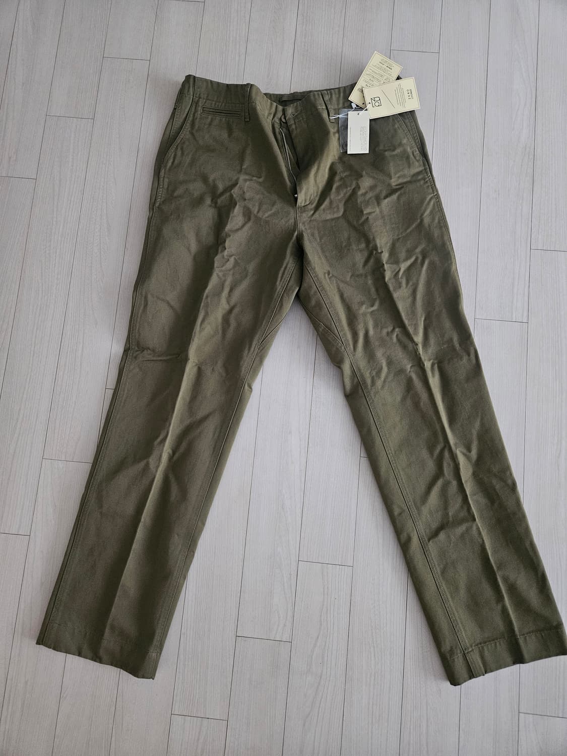 제로라운지 티피코원단 치노팬츠 상품이미지1