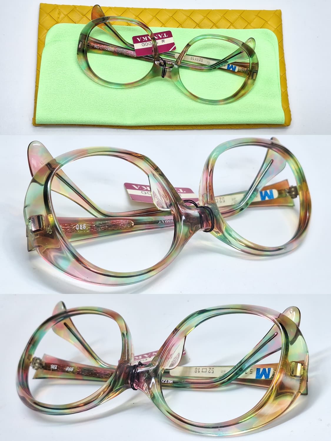 80s 독일제 빈티지 데드스톡/METZLER M5360 안경테 50mm 상품이미지2