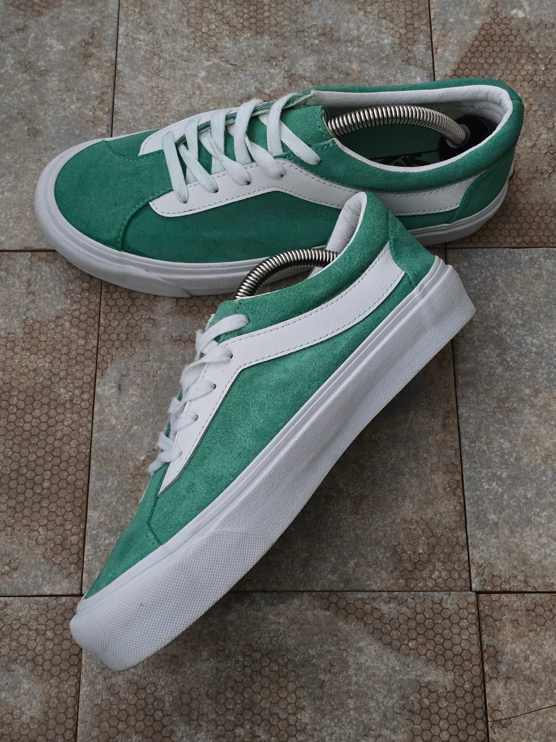 (245)반스 볼드 엔아이 그린  상품이미지5