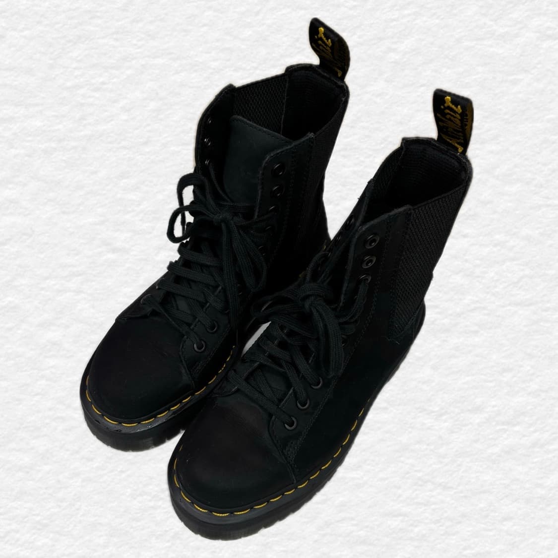 닥터마틴 제이든 LTT 하이 스웨이드 – 블랙 상품이미지7