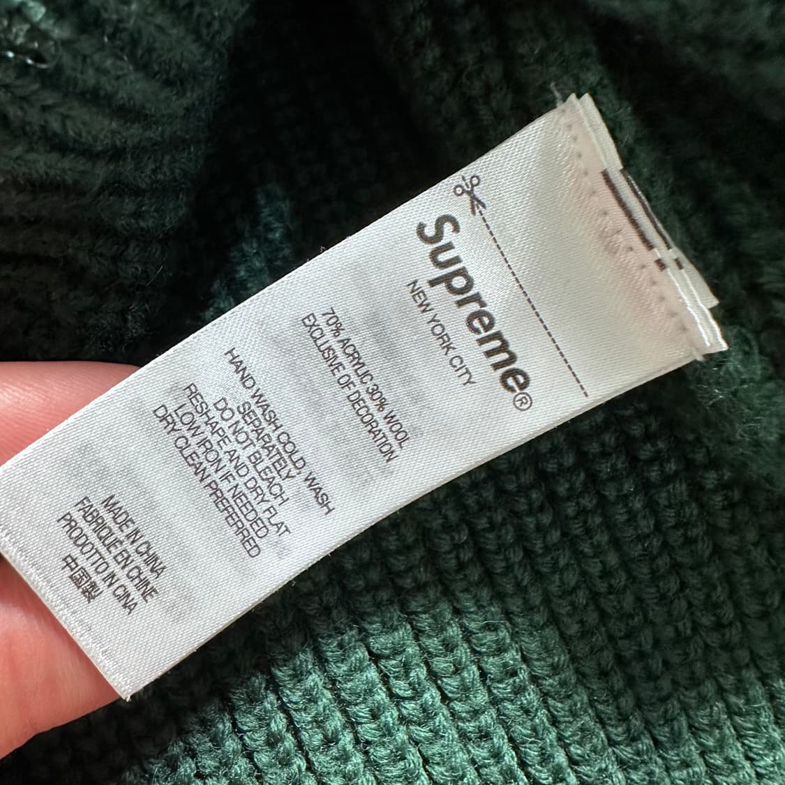 슈프림 스몰박스 폴로 스웨터 상품이미지7