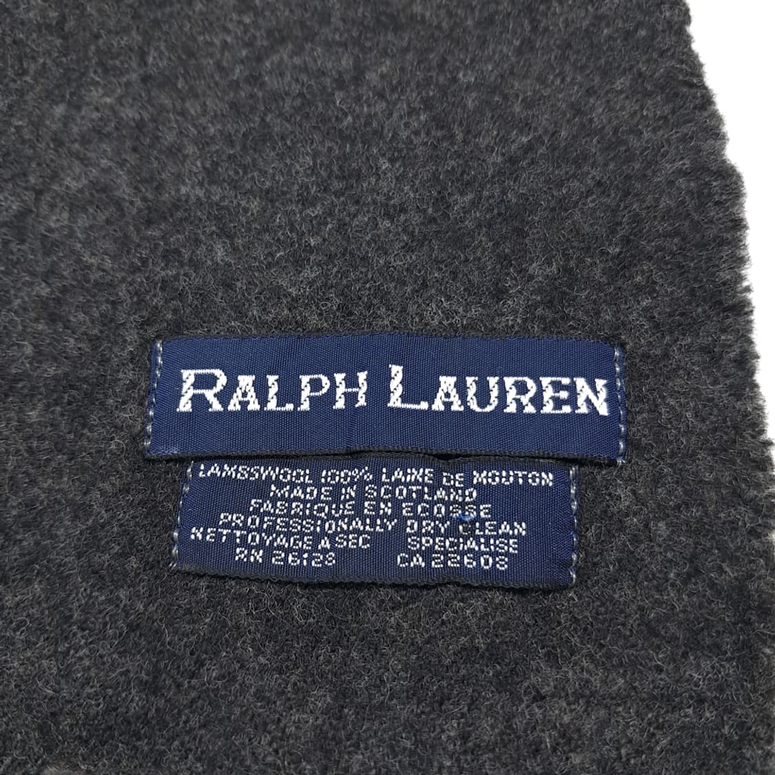 MX440 랄프 로렌 램스울 머플러 상품이미지4