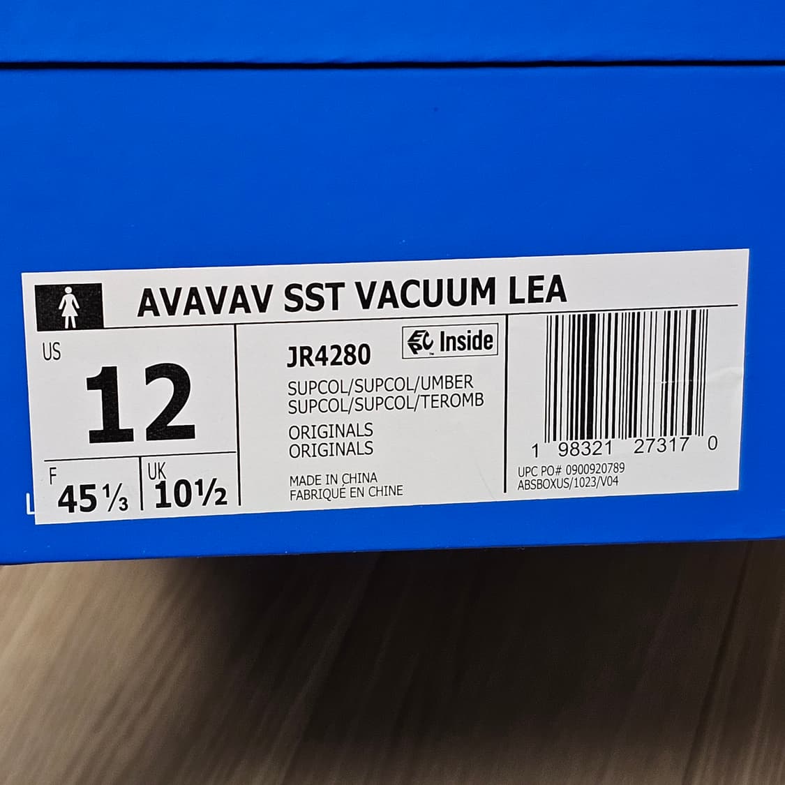 290 새제품) (W) 아디다스 X 아바바브 슈퍼스타 브라운 JR4280 상품이미지10