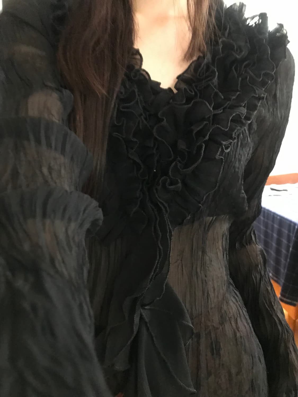 vintage frill blouse 상품이미지2