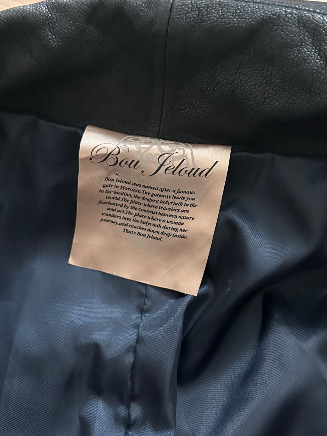 일본빈티지 가죽 자켓 상품이미지5