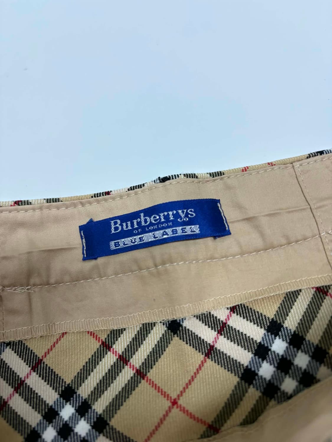 [36] 버버리 노바체크 재팬 빈티지 스커트 상품이미지3