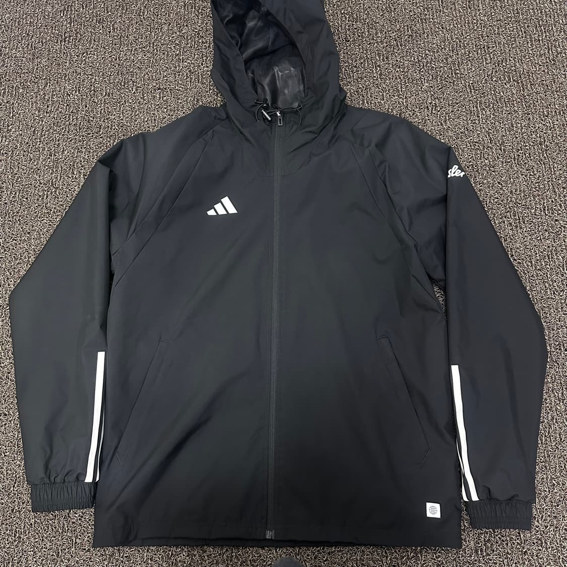 아디다스 바람막이 자켓 블랙 L 상품이미지1