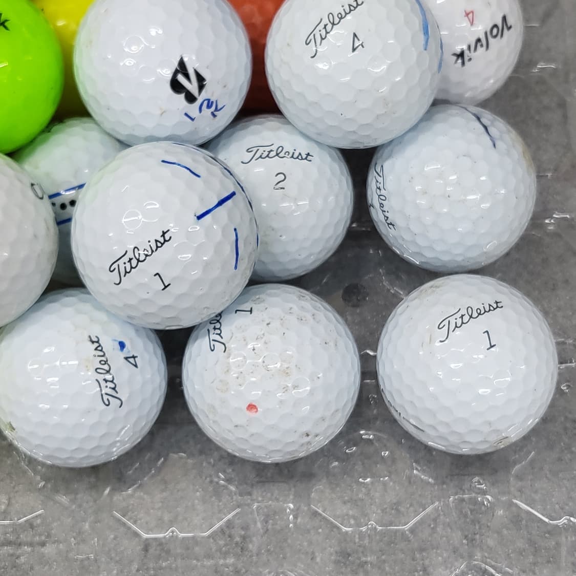 다양한 브랜드의 골프공(로스트) 30개 일괄 상품이미지5