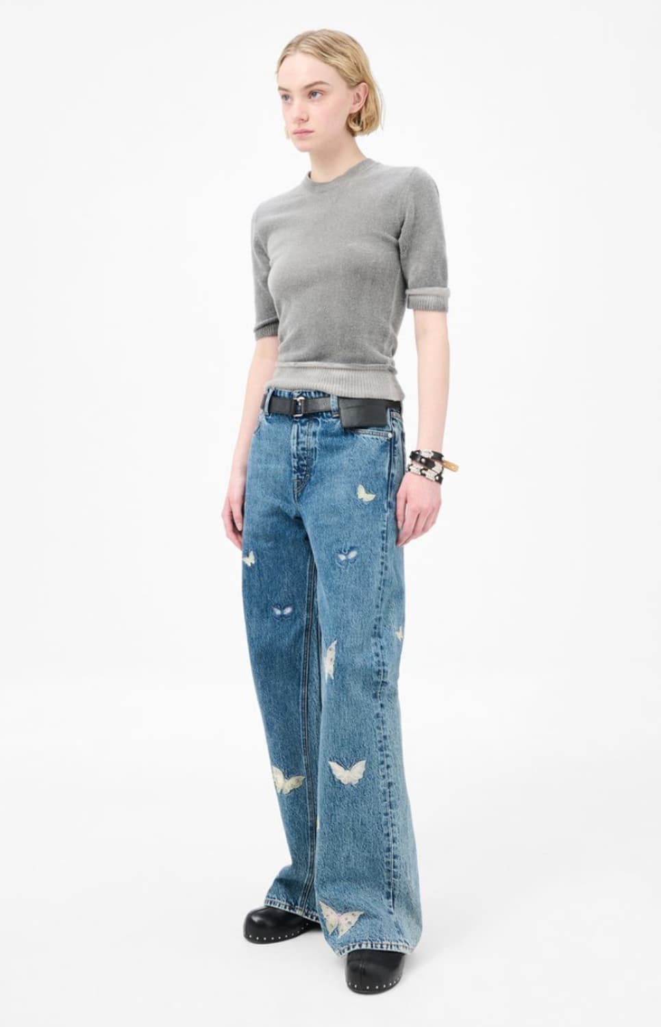 아워레가시 트레블 컷 버터플라이 팬츠 상품이미지3