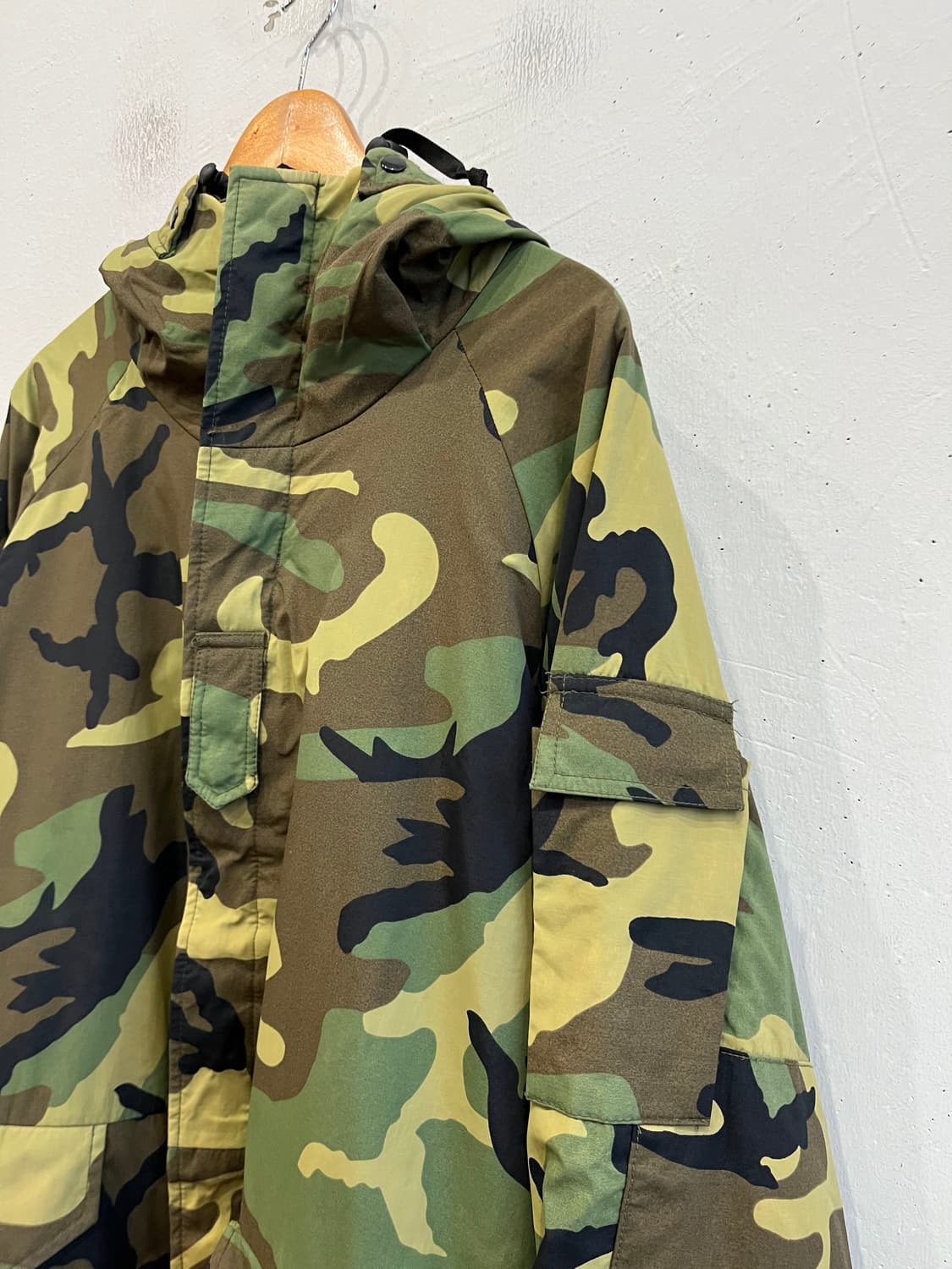 미군 ECWCS 우드랜드 카모 파카  상품이미지6