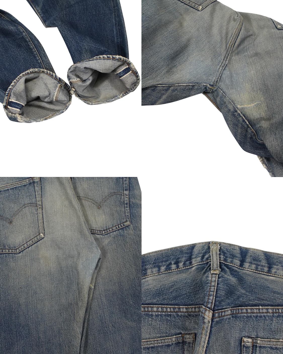 1970s USA 리바이스 501 66전기 셀비지 데님 팬츠 빈티지 미제 상품이미지8