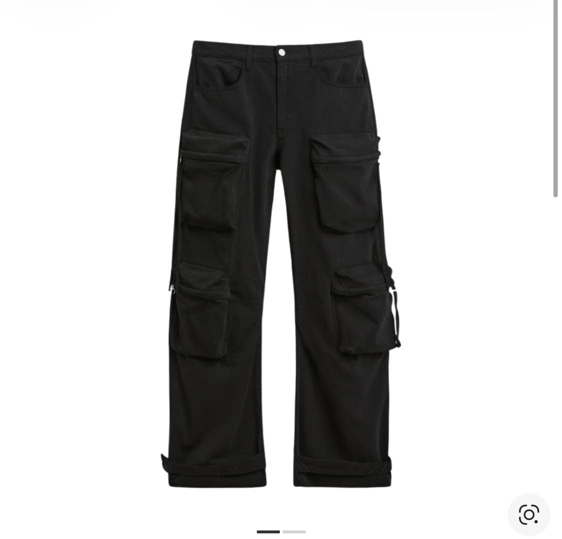 자라 유틸리티 포켓 팬츠 블랙 KR 34 EU 44 상품이미지1