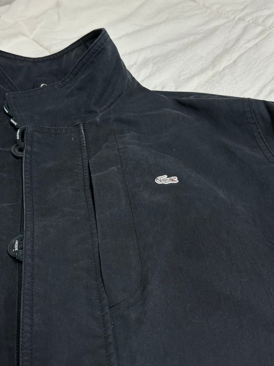 00s 라코스테 하이넥 버튼 자켓 라지 상품이미지3