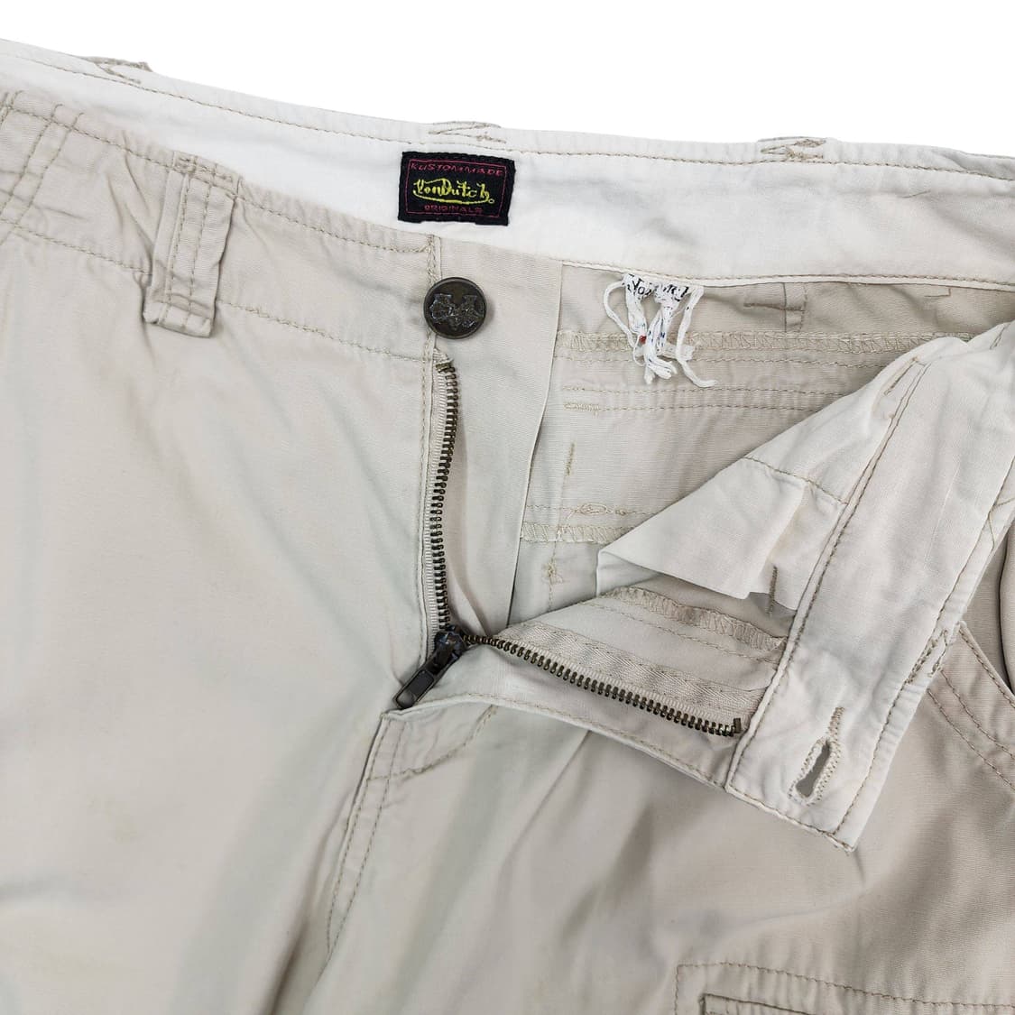 32 Vondutch 본더치 카고 반바지 팬츠 베이지 상품이미지2