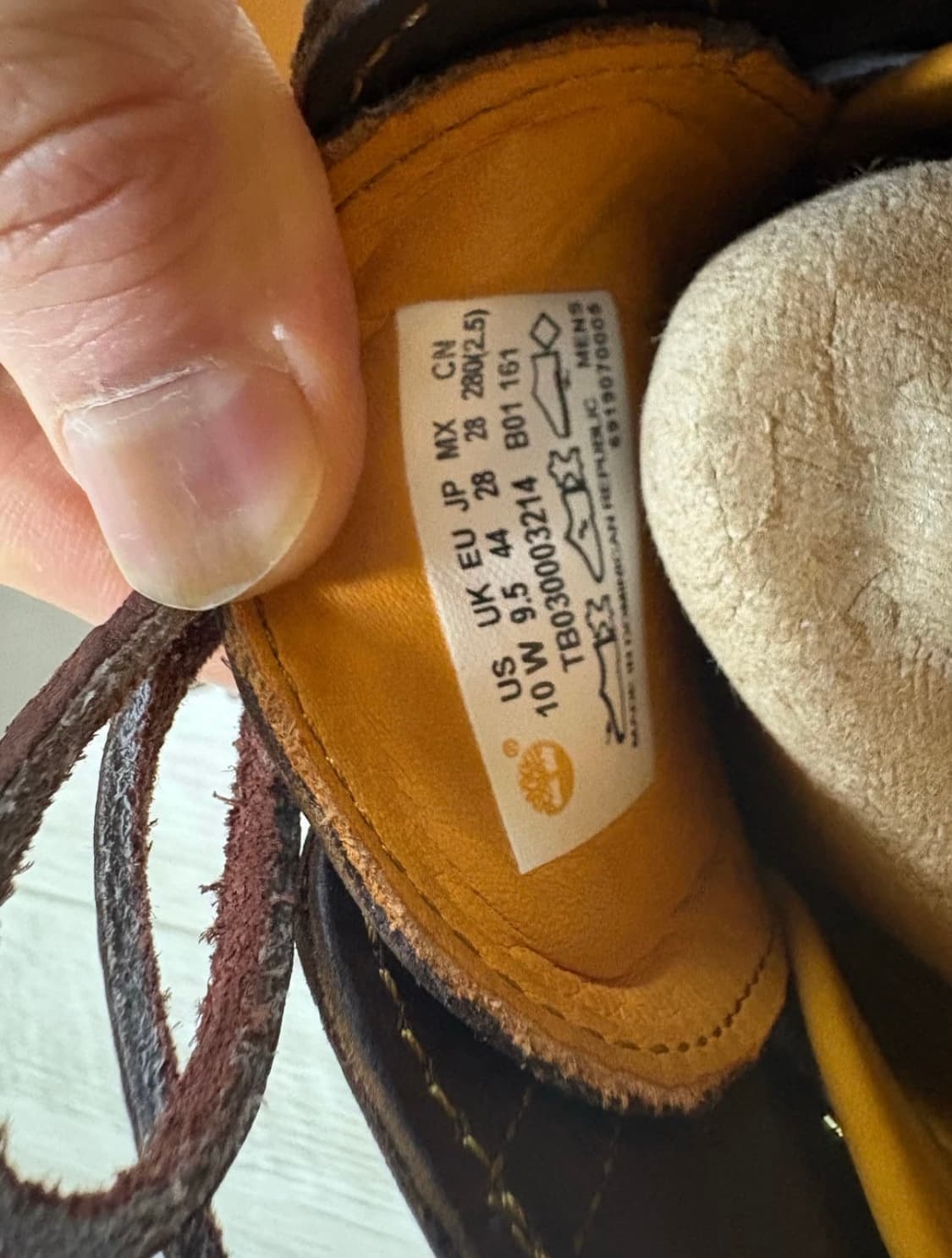 팀버랜드 3아이 보트슈즈 브라운 280 상품이미지7