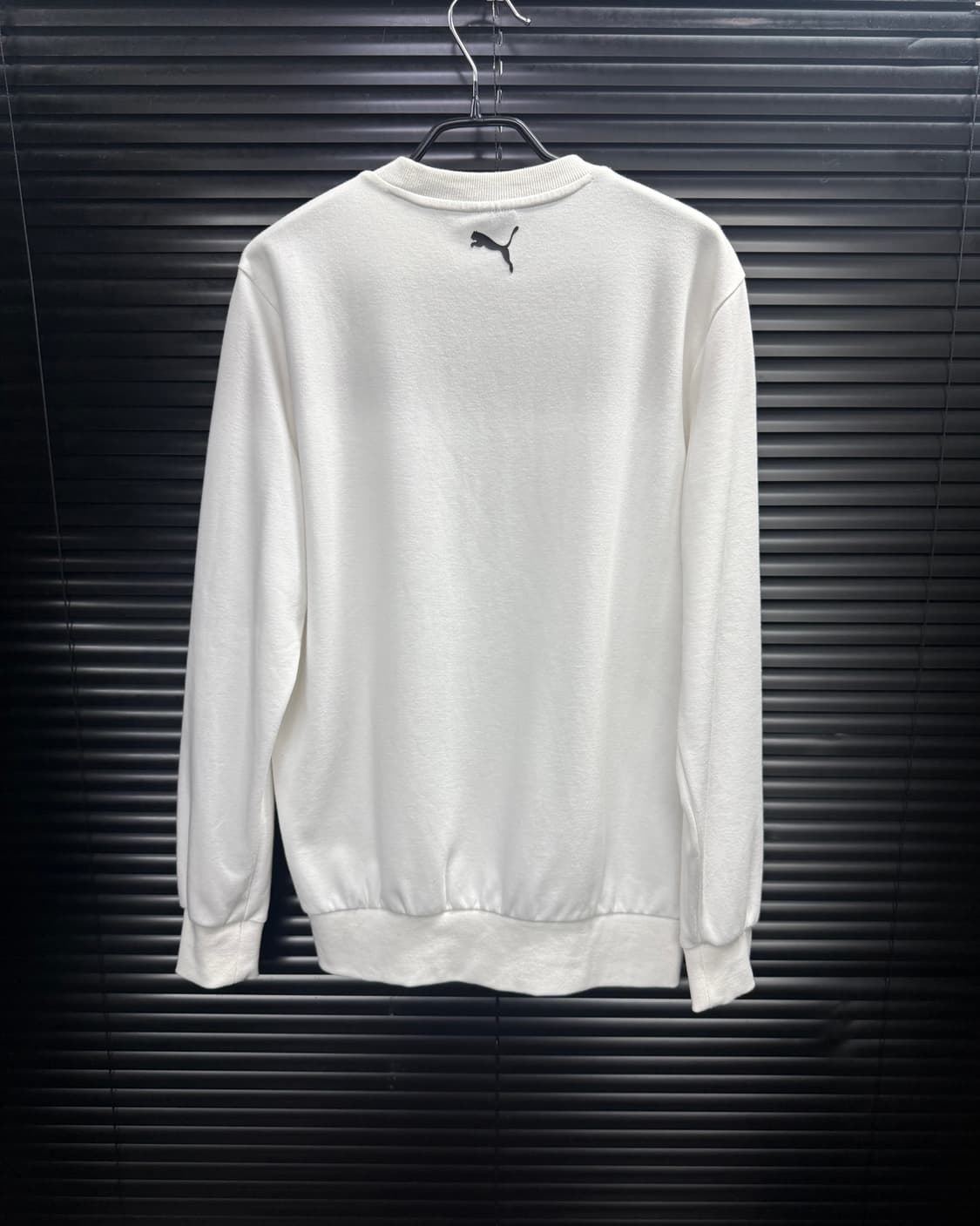 PUMA 퓨마 푸마 화이트 흰색 스웻 셔츠 맨투맨 올드스쿨 S 90 긴팔 상품이미지6
