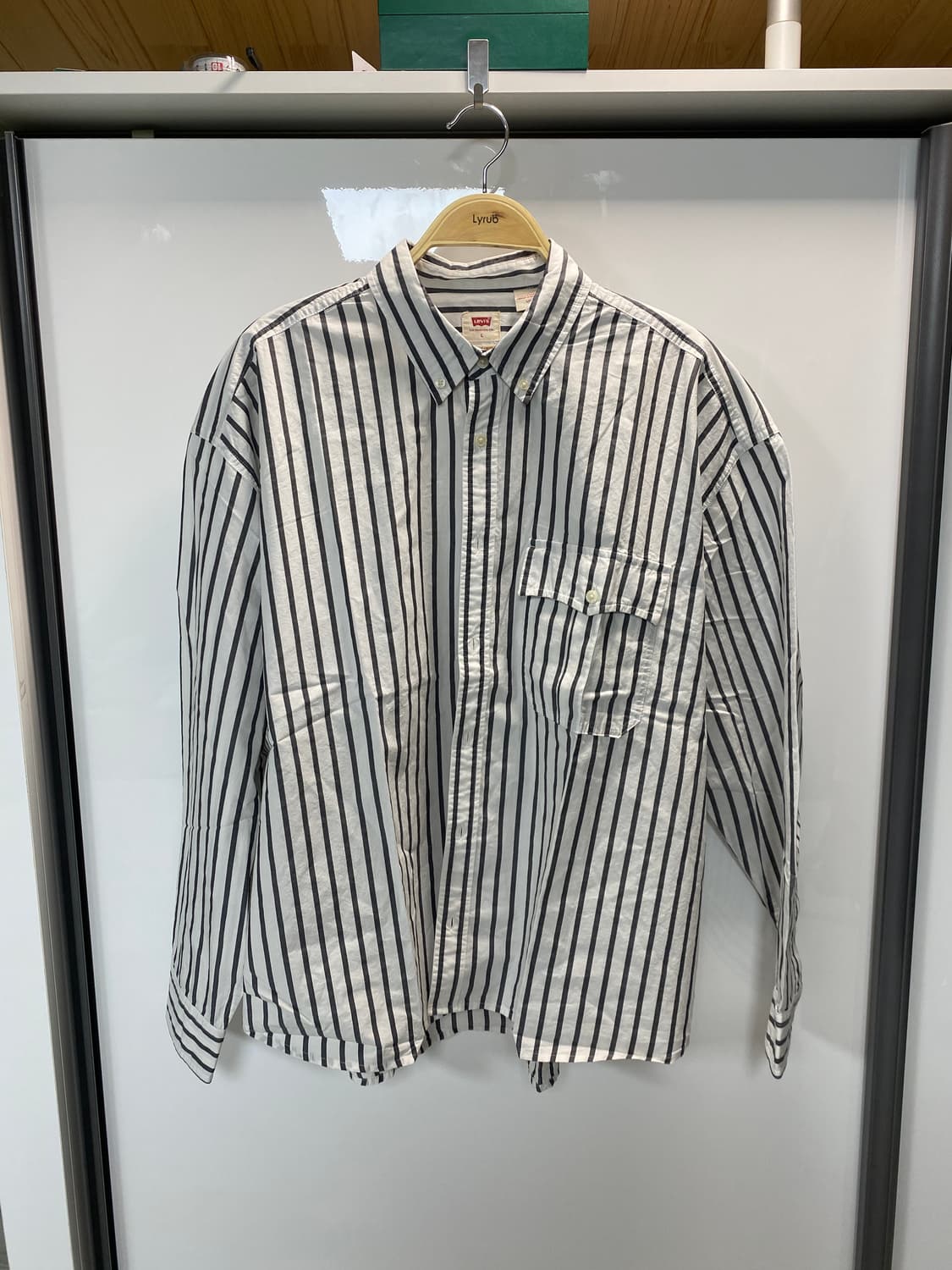 리바이스 잔트 크롭 셔츠 L 상품이미지1