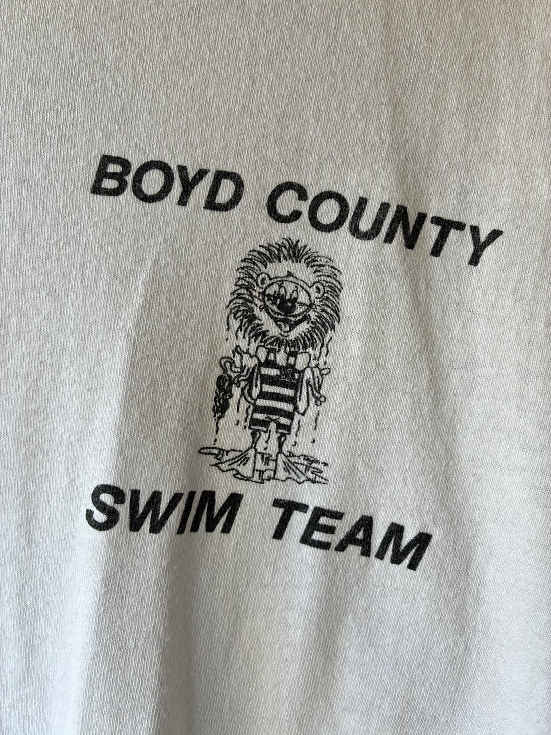 90’s FRUIT OF THE LOOM SWIM TEAM Tee 상품이미지2