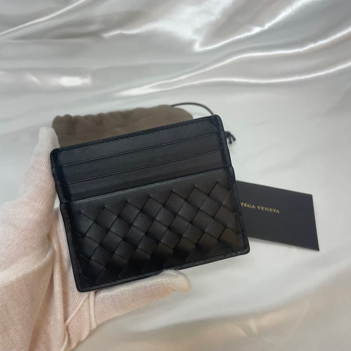 보테가 베네타 블랙 카드지갑 (더스트+카드) 상품이미지7