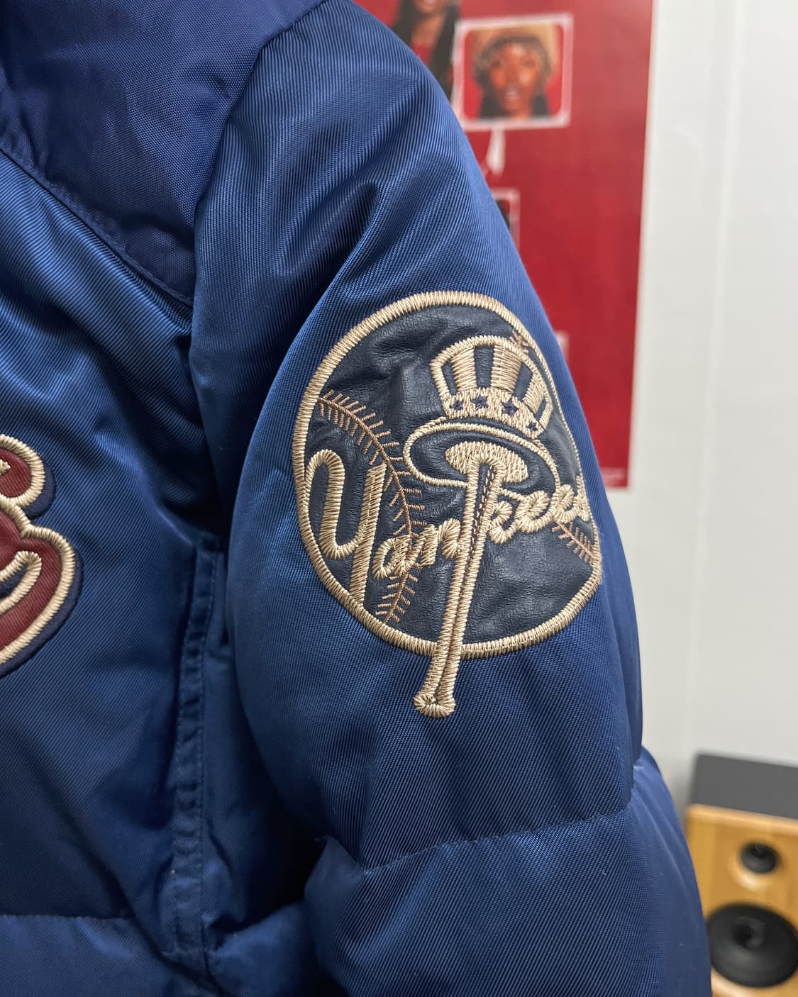 MLB 00s 뉴욕 양키즈 올드스쿨 패딩 점퍼 상품이미지9