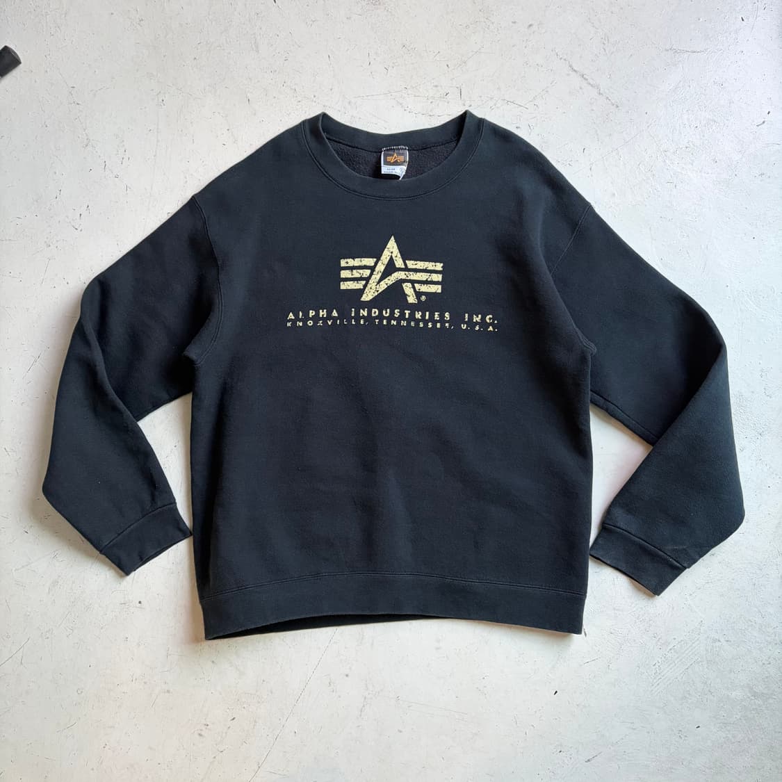 알파 인더스트리 USA 빈티지 스웻셔츠 XL 상품이미지1