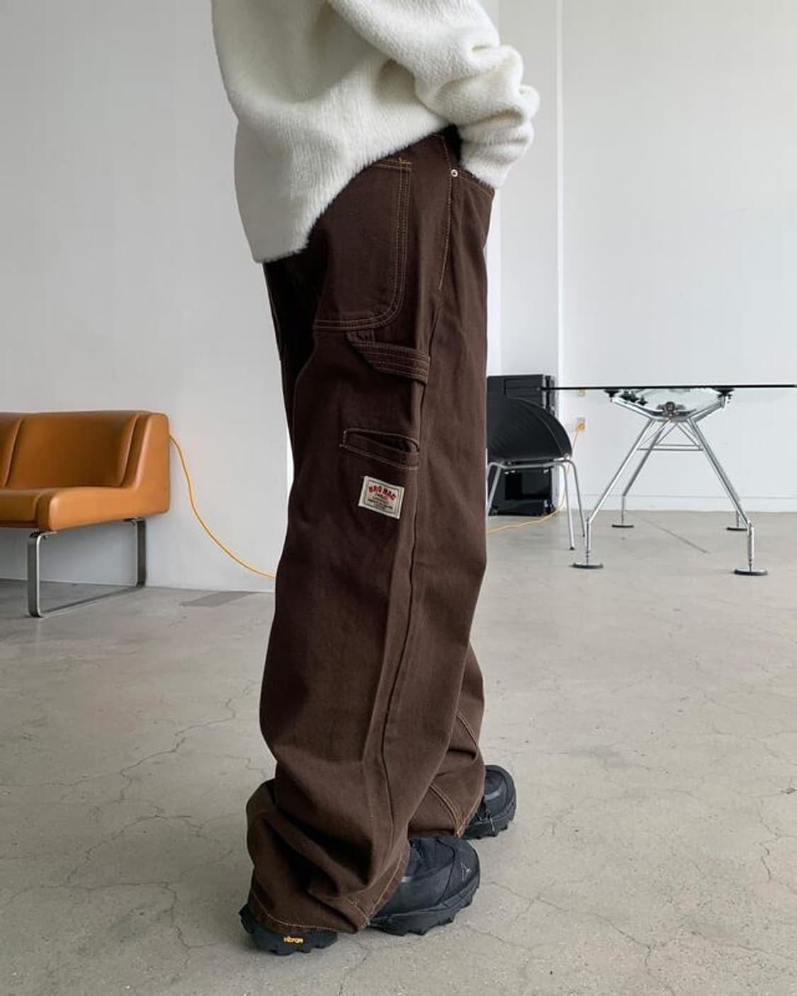 릿킴 카펜더 트윌 워크 팬츠 브라운 상품이미지2