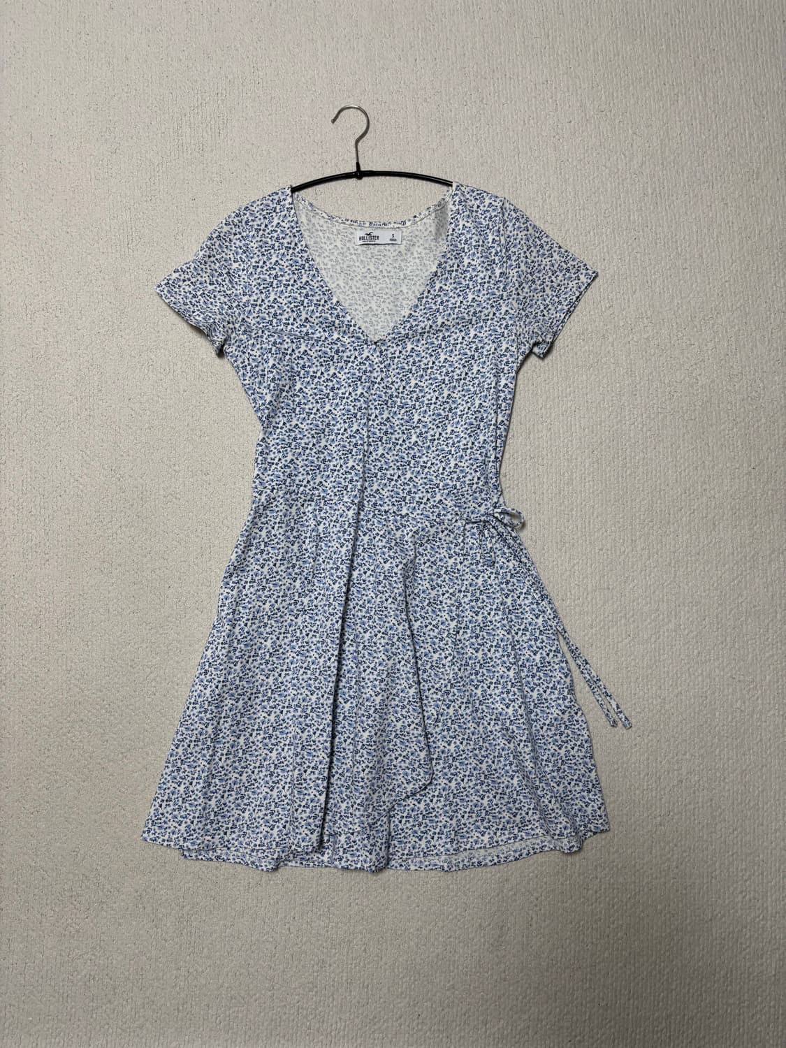 홀리스터 플라워 패턴 랩 스타일 원피스 S  상품이미지1