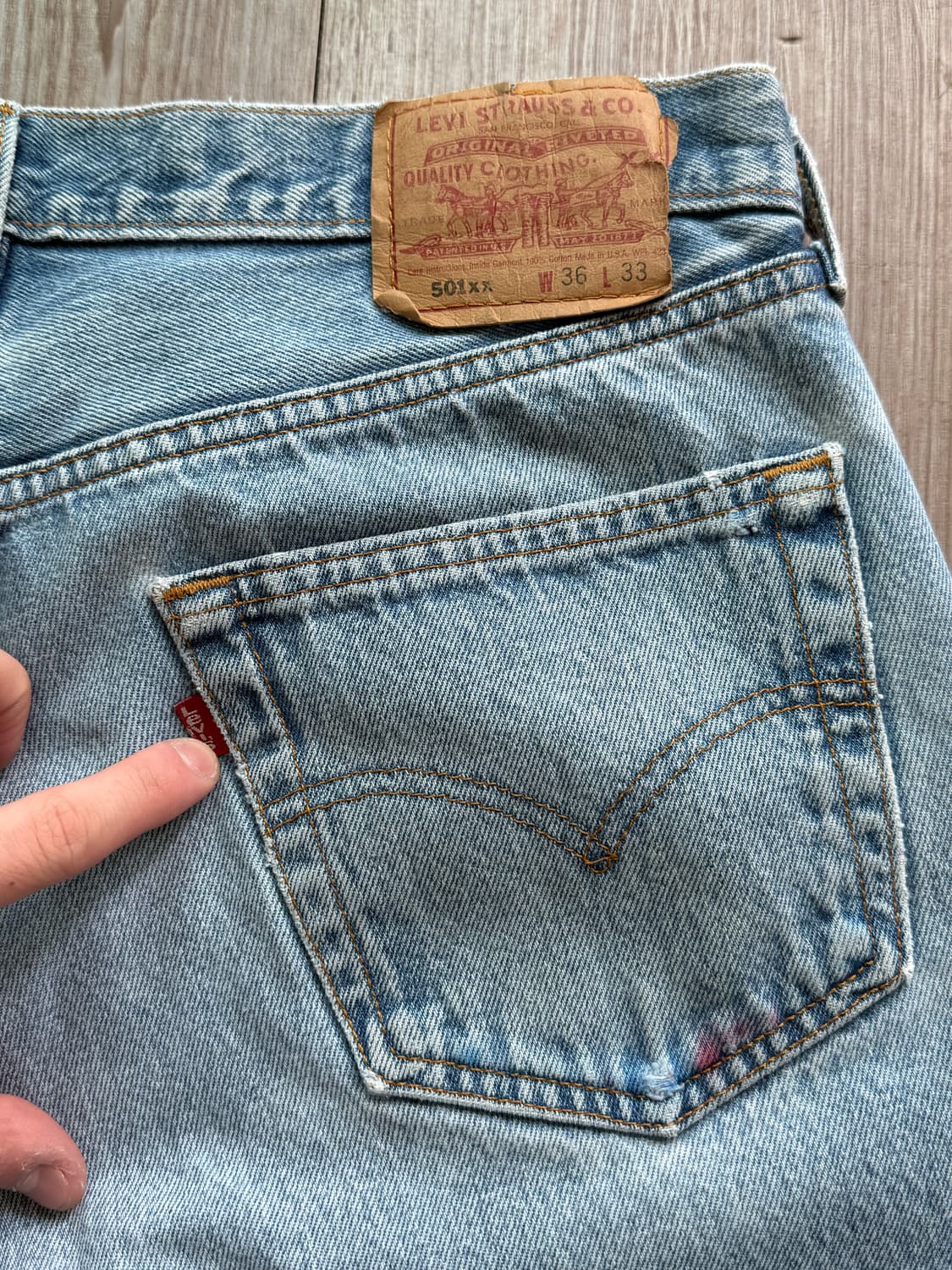 [36x33] 90s levis 501xx 상품이미지7