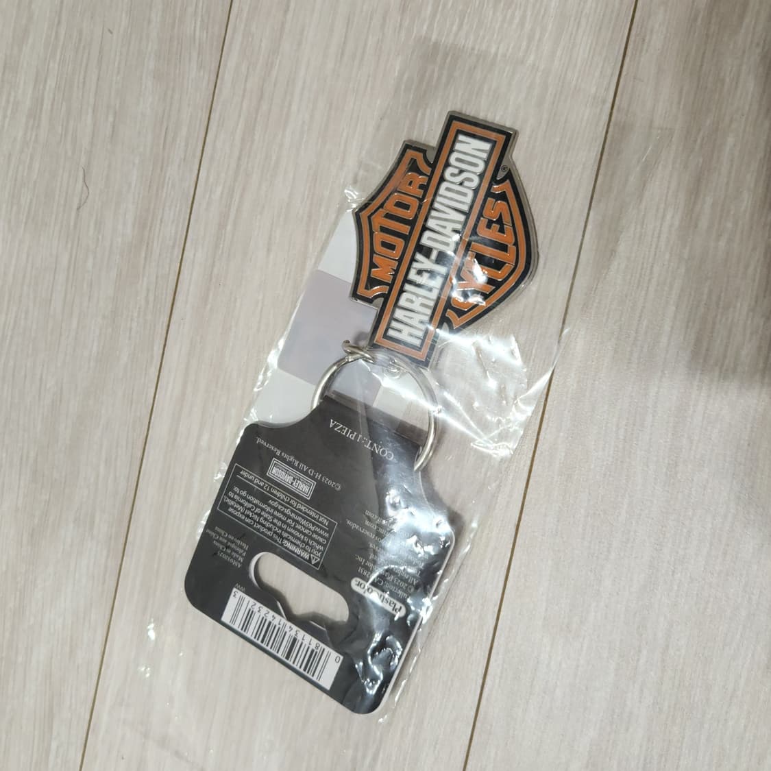 할리데이비슨 바앤실드 로고 키링 상품이미지1