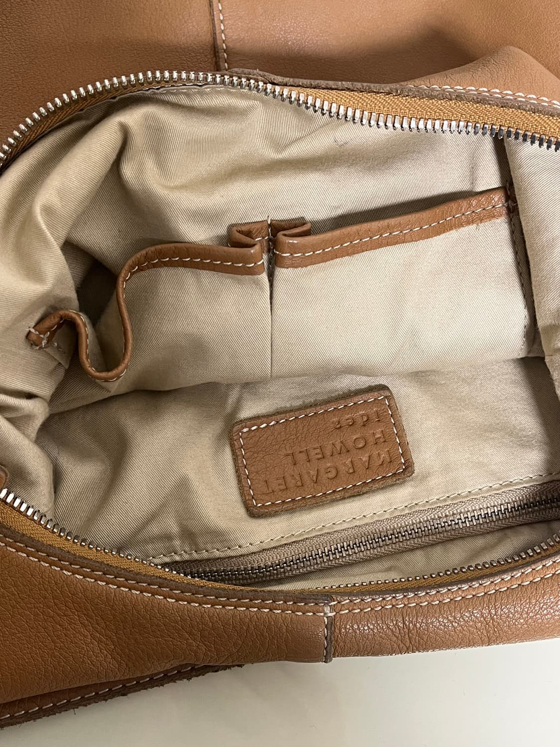 마가렛호웰 투웨이 레더백 브라운 (크로스/숄더) 상품이미지2