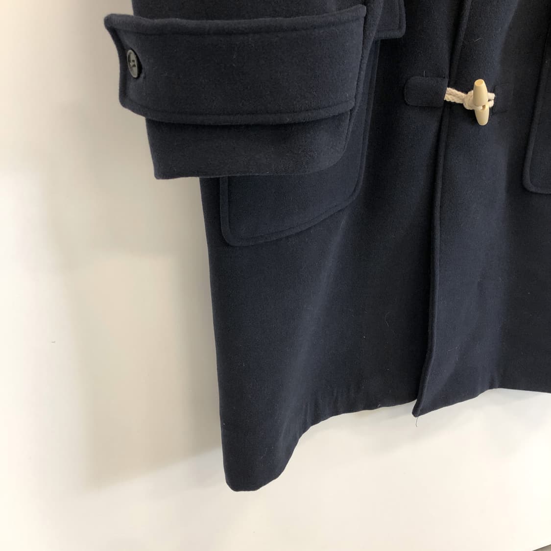 파르티멘토 멜톤 더플코트 M 네이비  상품이미지3