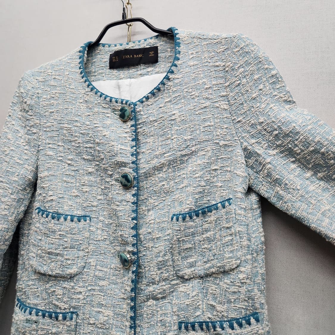 자라 ZARA 트위드 자켓 XS(S) 상품이미지3