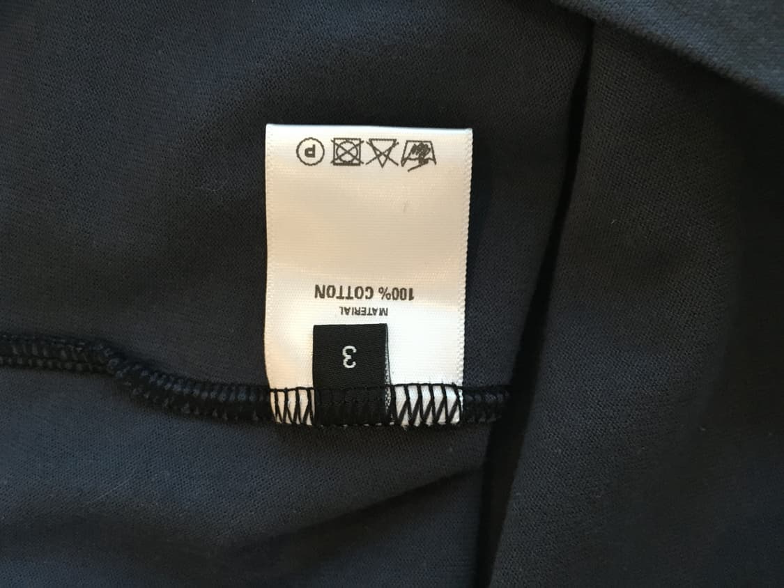 Hyein seo serger stitch T-shirt fog navy 상품이미지5