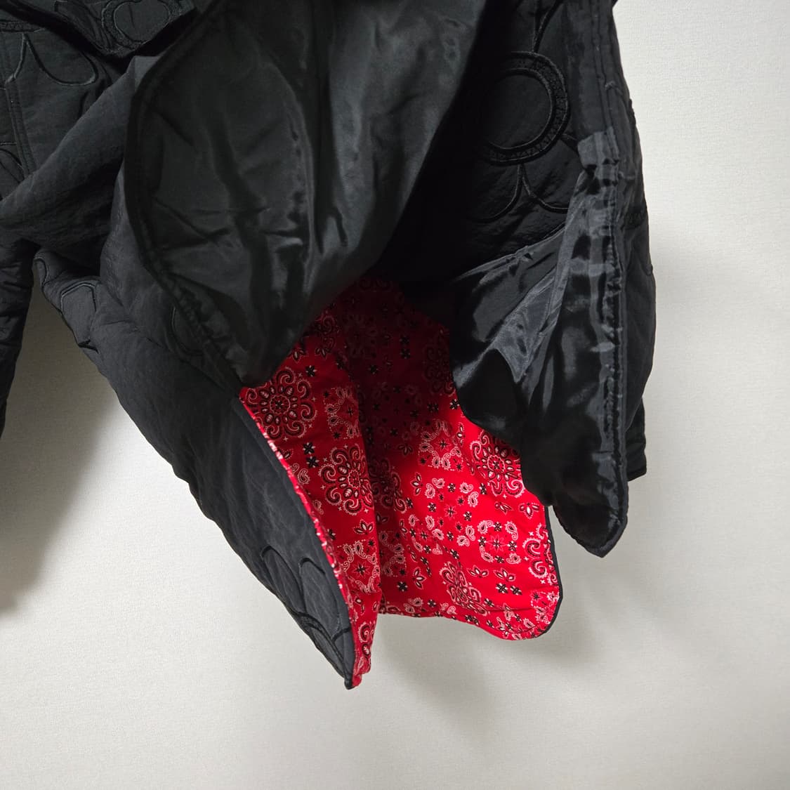 빈티지 플라워패턴 퀼팅 패딩자켓 / 여성 점퍼/ 여성 자켓  상품이미지3