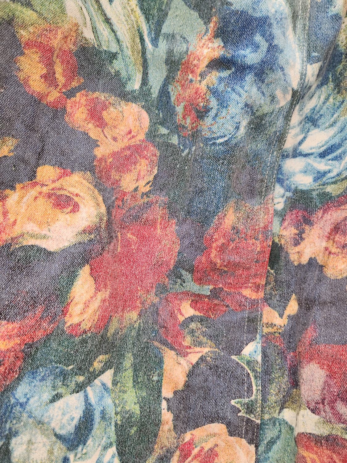 (지구샵) 수채화 데님스커트  상품이미지2