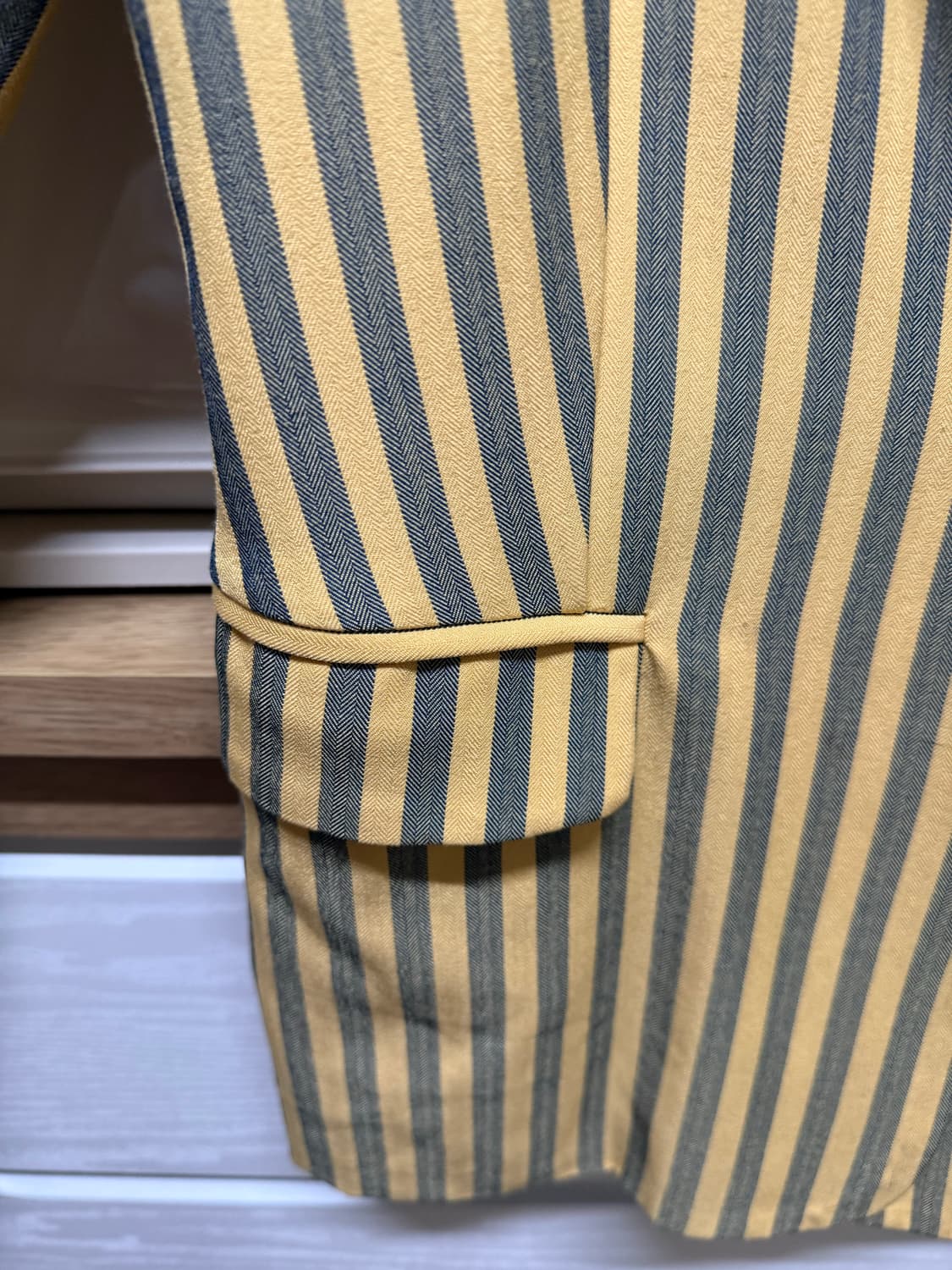 옐로우 스트라이프 블레이저 상품이미지6