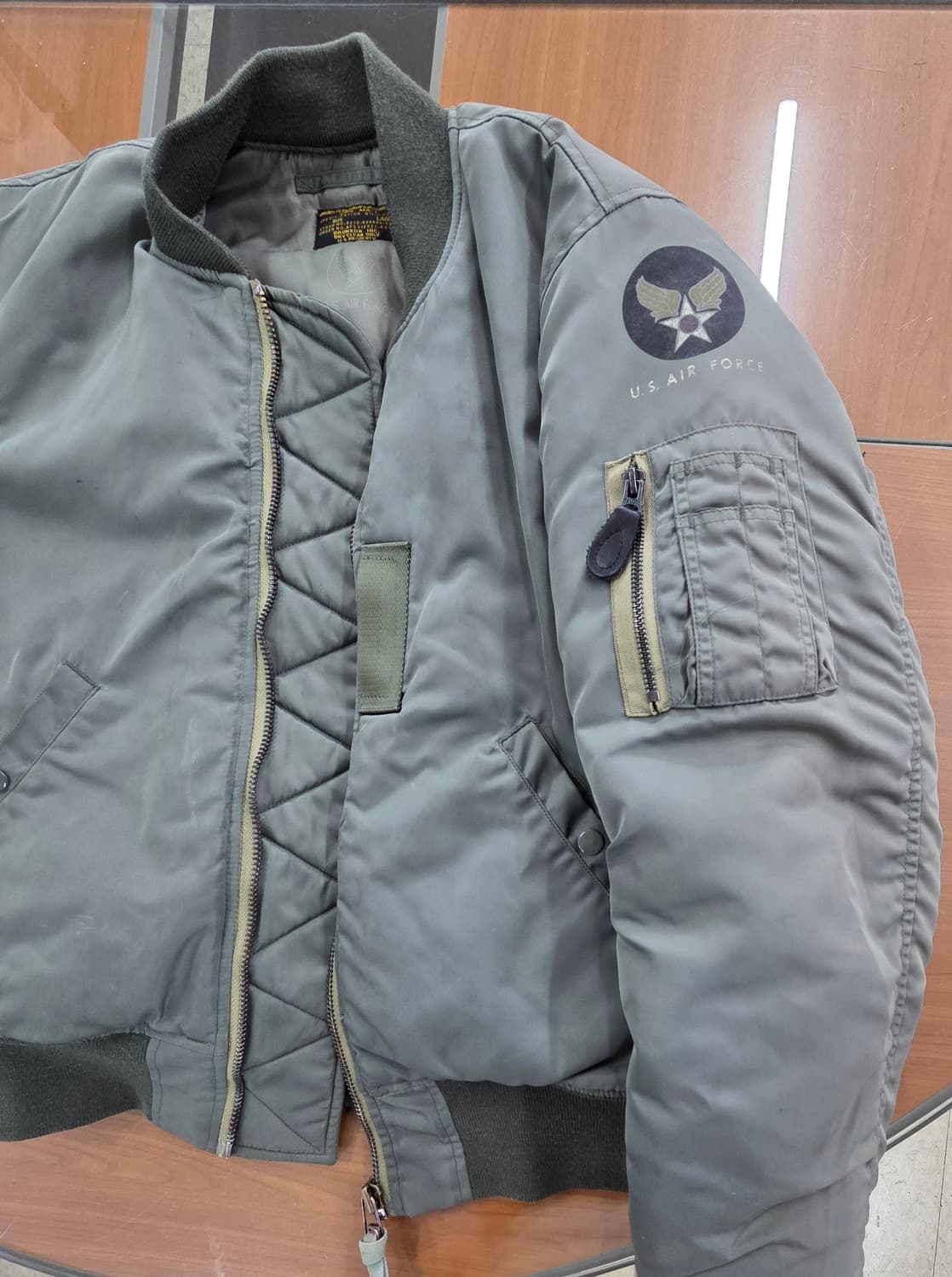 브론슨 MA-1 항공 점퍼 L (100) 상품이미지5