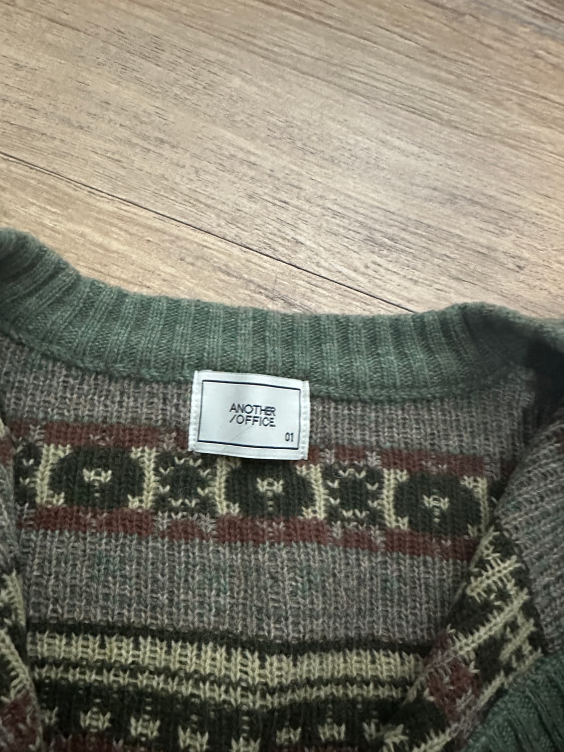 어나더오피스 그랜마 가디건 1사이즈 상품이미지2