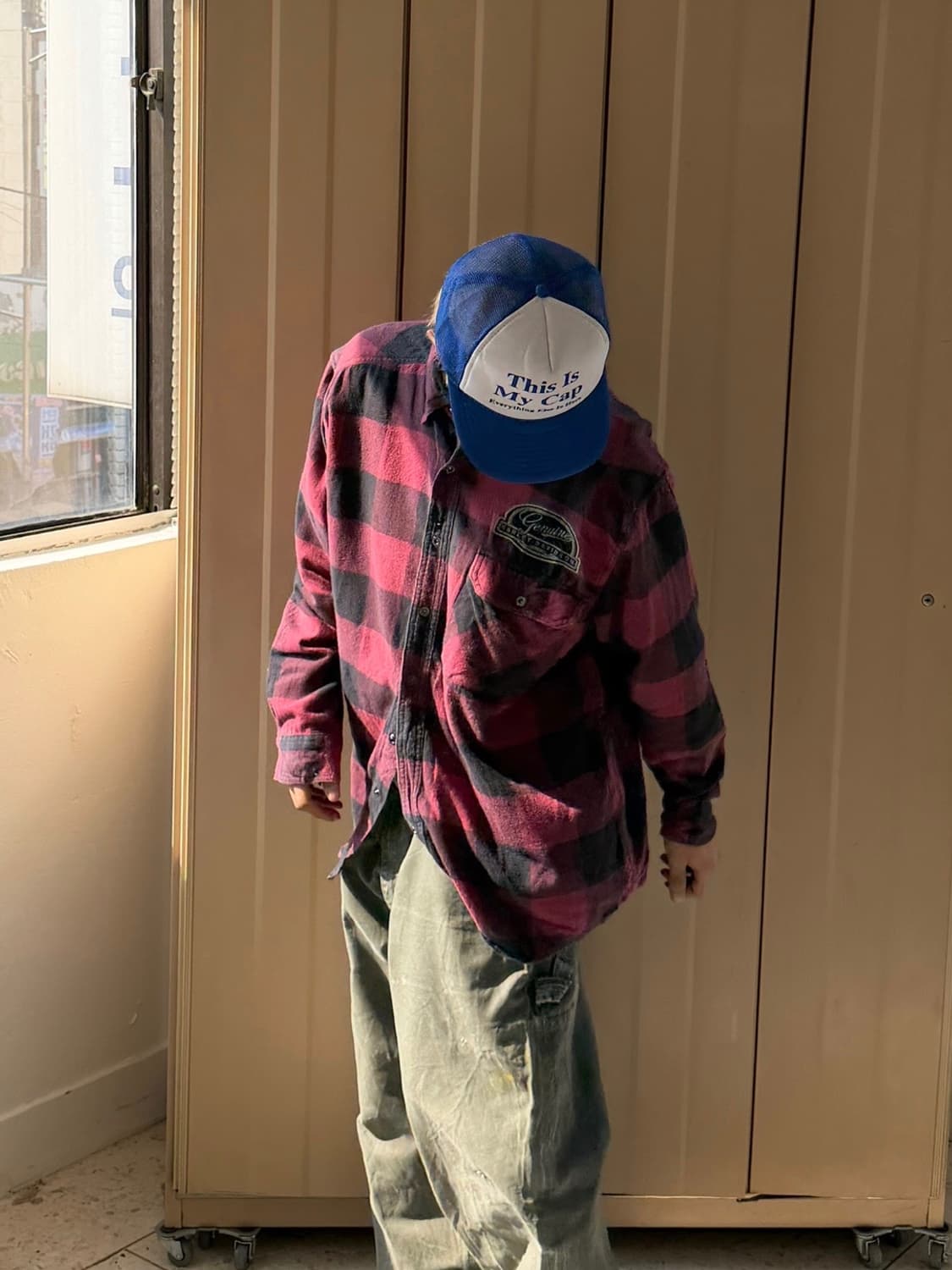 할리데이비슨 긴팔 체크 셔츠 상품이미지2