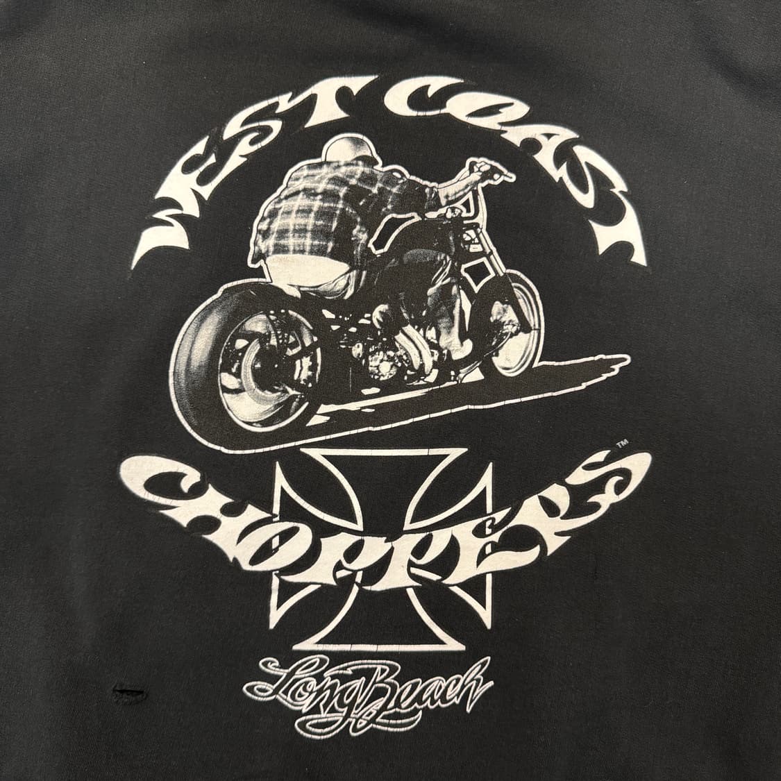 빈티지 West Coast Choppers 웨스트코스트차퍼스 후드티 상품이미지4