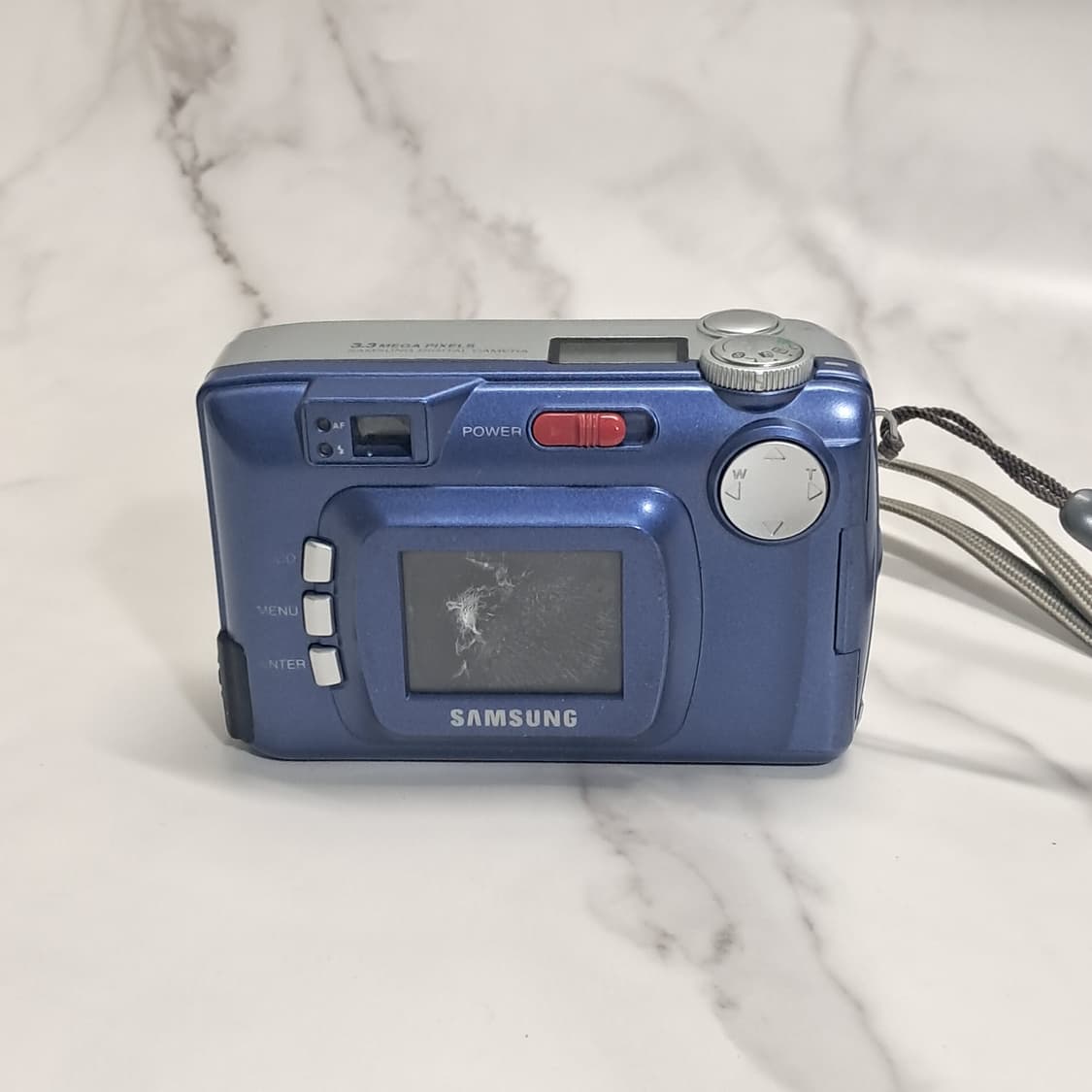 하자있음* 삼성 Kenox Digimax 330 빈티지 카메라 상품이미지5