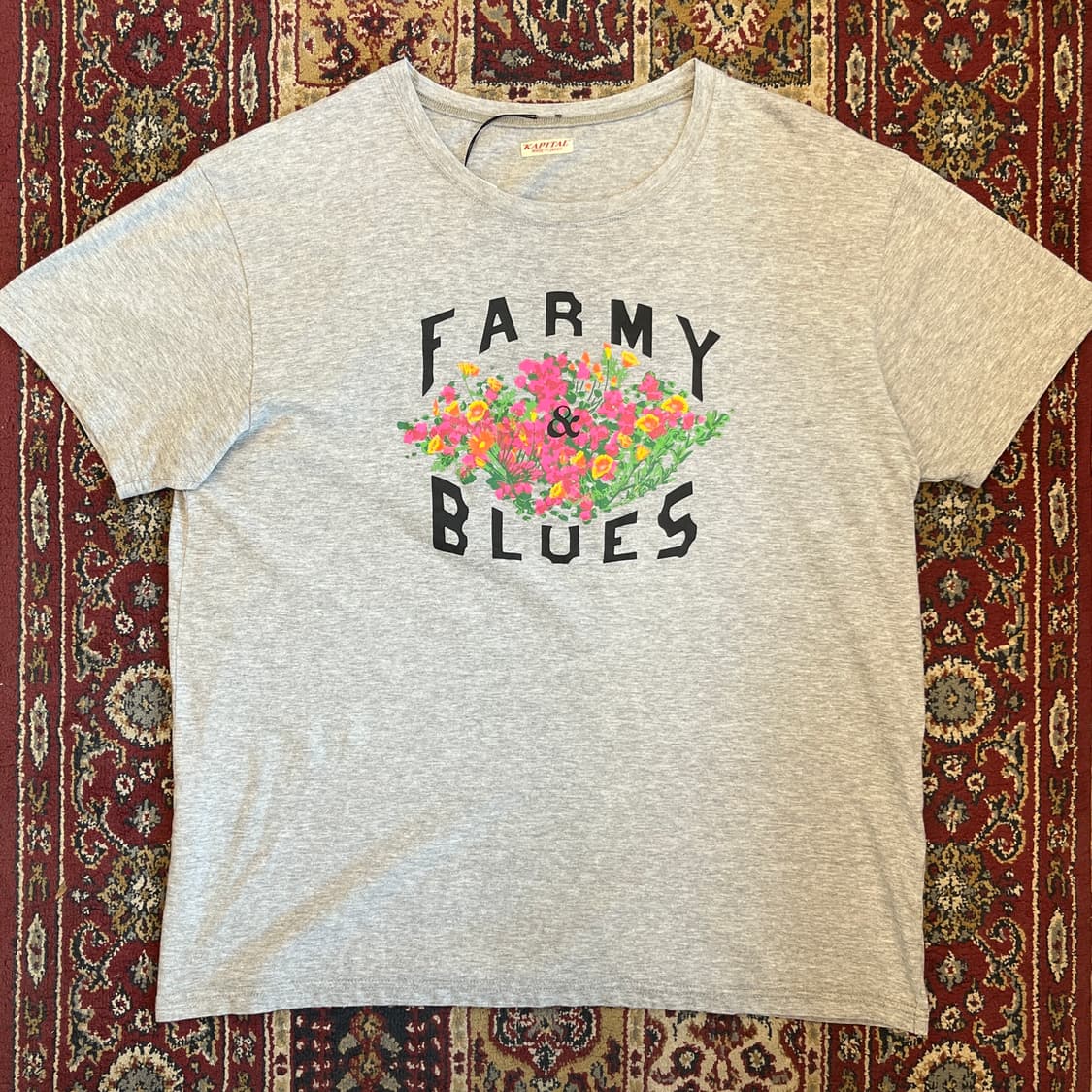 케피탈 FARMY & BLUES 반팔 티셔츠 [ 100 ] 상품이미지1