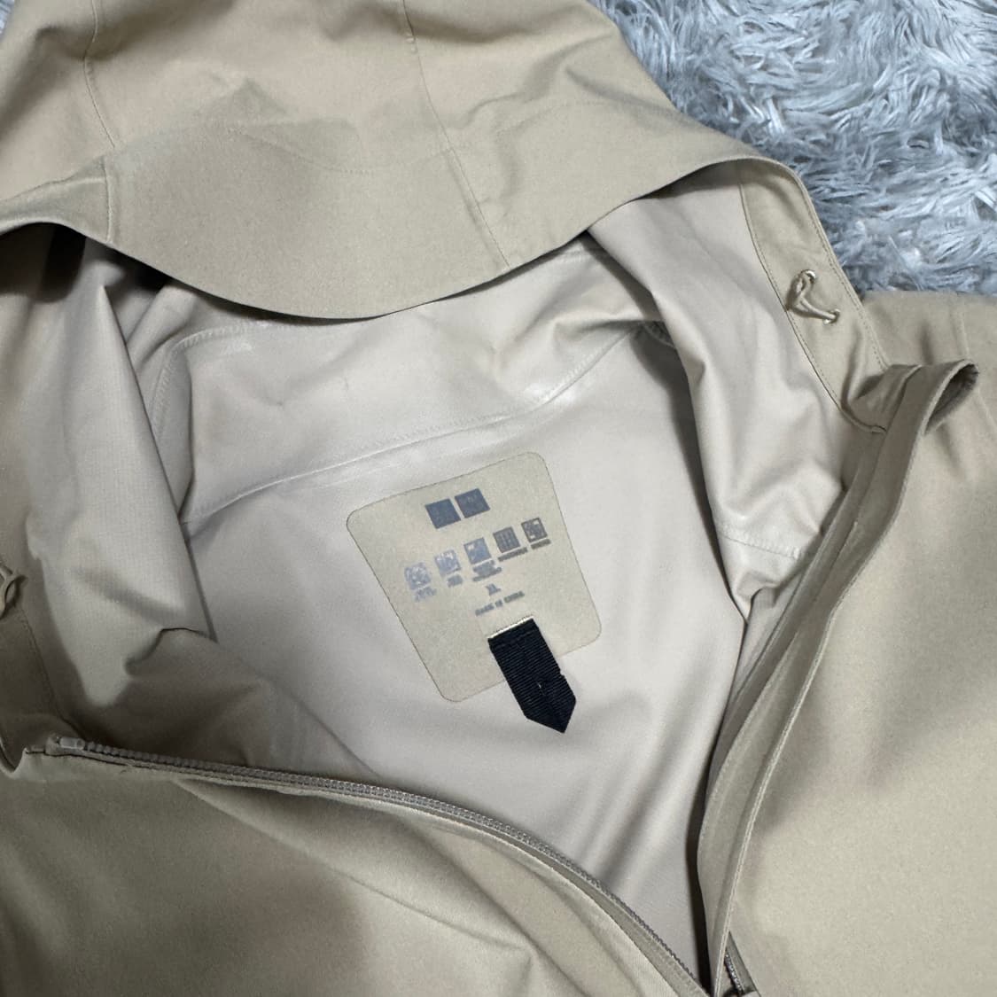 유니클로 블록테크 자켓 XL사이즈 거의새것 상품이미지5